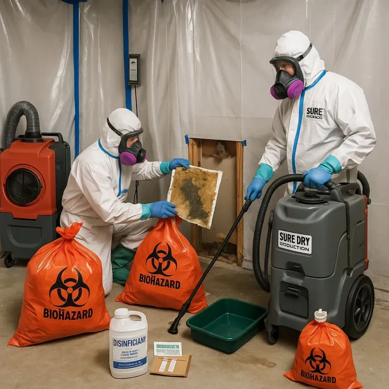 Contaminated Water Handling Protocols process in Iron River, MI
