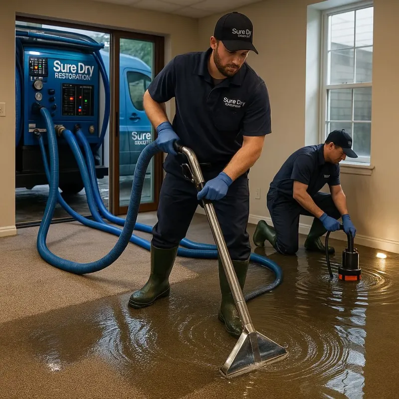 Water Extraction and Removal process in Iron River, MI